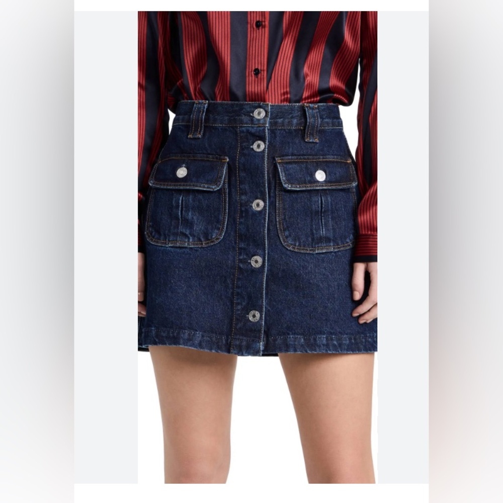 ⭐️RE/DONE DENIM 70'S MINI SKIRT NWT M